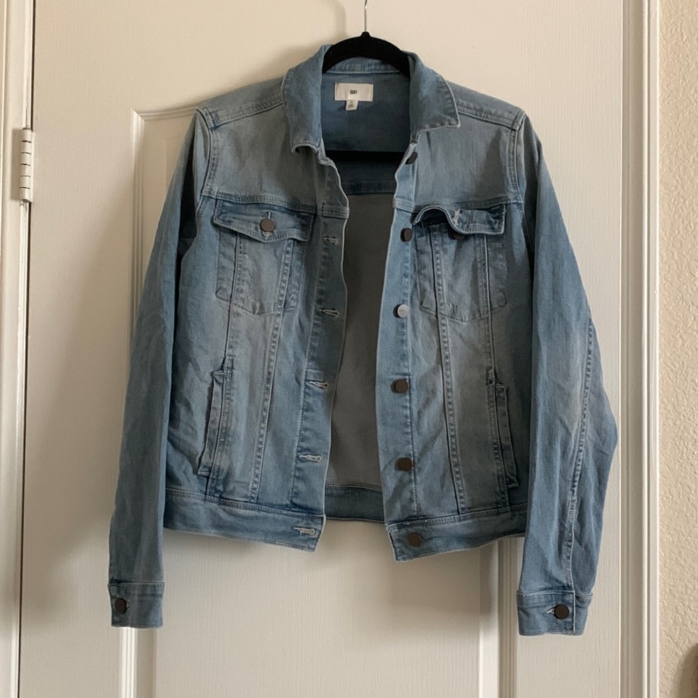 BP Nordstrom Distressed Jean Jacket